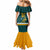 Custom Australia Rugby Mermaid Dress Wallabies Go 2023 World Cup - Wonder Print Shop