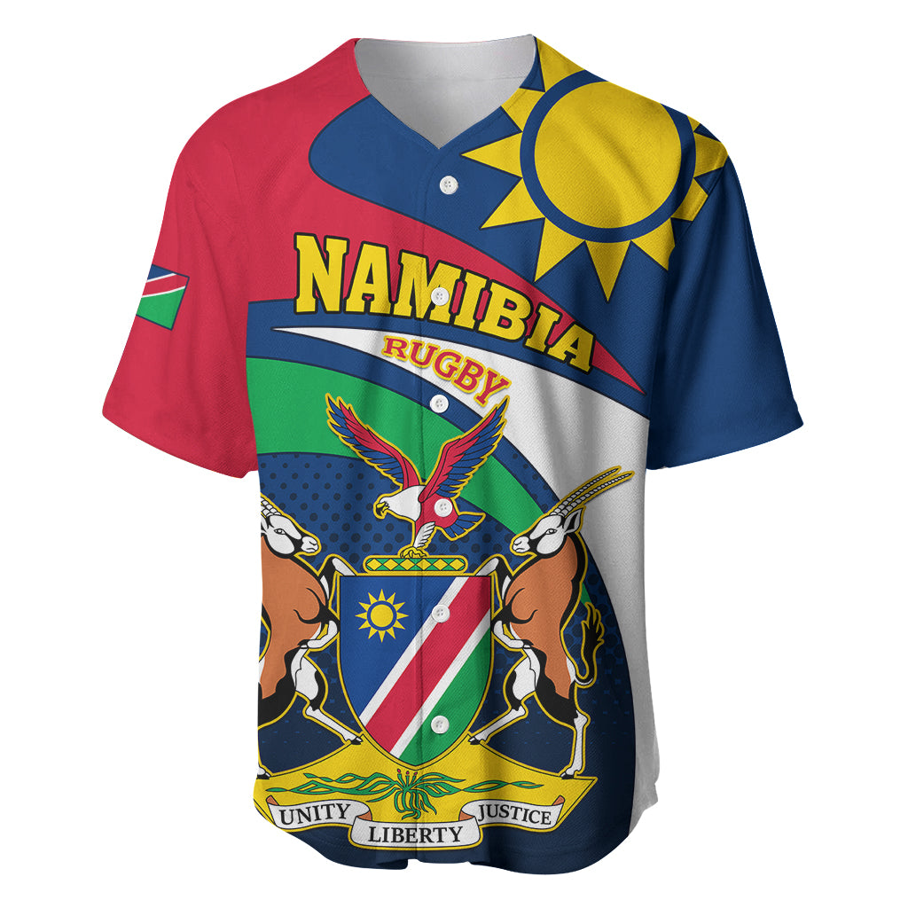 Namibia Rugby Baseball Jersey Welwitschias Go 2023 World Cup - Wonder Print Shop