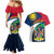 Namibia Rugby Couples Matching Mermaid Dress and Hawaiian Shirt Welwitschias Go 2023 World Cup - Wonder Print Shop