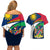 Namibia Rugby Couples Matching Off Shoulder Short Dress and Hawaiian Shirt Welwitschias Go 2023 World Cup - Wonder Print Shop