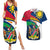 Namibia Rugby Couples Matching Summer Maxi Dress and Hawaiian Shirt Welwitschias Go 2023 World Cup - Wonder Print Shop