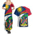 Namibia Rugby Couples Matching Summer Maxi Dress and Hawaiian Shirt Welwitschias Go 2023 World Cup - Wonder Print Shop