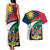 Namibia Rugby Couples Matching Tank Maxi Dress and Hawaiian Shirt Welwitschias Go 2023 World Cup - Wonder Print Shop