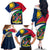 Namibia Rugby Family Matching Off Shoulder Long Sleeve Dress and Hawaiian Shirt Welwitschias Go 2023 World Cup - Wonder Print Shop