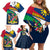 Namibia Rugby Family Matching Off Shoulder Short Dress and Hawaiian Shirt Welwitschias Go 2023 World Cup - Wonder Print Shop