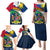 Namibia Rugby Family Matching Puletasi Dress and Hawaiian Shirt Welwitschias Go 2023 World Cup - Wonder Print Shop