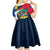 Namibia Rugby Kid Short Sleeve Dress Welwitschias Go 2023 World Cup - Wonder Print Shop