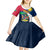 Namibia Rugby Kid Short Sleeve Dress Welwitschias Go 2023 World Cup - Wonder Print Shop