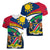 Namibia Rugby Women V Neck T Shirt Welwitschias Go 2023 World Cup - Wonder Print Shop