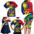 Custom Namibia Rugby Family Matching Long Sleeve Bodycon Dress and Hawaiian Shirt Welwitschias Go 2023 World Cup - Wonder Print Shop