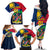 Custom Namibia Rugby Family Matching Off Shoulder Long Sleeve Dress and Hawaiian Shirt Welwitschias Go 2023 World Cup - Wonder Print Shop