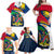 Custom Namibia Rugby Family Matching Off Shoulder Maxi Dress and Hawaiian Shirt Welwitschias Go 2023 World Cup - Wonder Print Shop