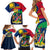 Custom Namibia Rugby Family Matching Short Sleeve Bodycon Dress and Hawaiian Shirt Welwitschias Go 2023 World Cup - Wonder Print Shop