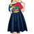 Custom Namibia Rugby Kid Short Sleeve Dress Welwitschias Go 2023 World Cup - Wonder Print Shop