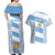 Argentina Rugby Couples Matching Off Shoulder Maxi Dress and Hawaiian Shirt Los Pumas Go 2023 World Cup - Wonder Print Shop