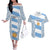 Argentina Rugby Couples Matching Off The Shoulder Long Sleeve Dress and Hawaiian Shirt Los Pumas Go 2023 World Cup - Wonder Print Shop