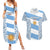 Argentina Rugby Couples Matching Summer Maxi Dress and Hawaiian Shirt Los Pumas Go 2023 World Cup - Wonder Print Shop