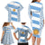 Argentina Rugby Family Matching Long Sleeve Bodycon Dress and Hawaiian Shirt Los Pumas Go 2023 World Cup - Wonder Print Shop