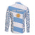 Argentina Rugby Family Matching Long Sleeve Bodycon Dress and Hawaiian Shirt Los Pumas Go 2023 World Cup - Wonder Print Shop