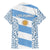 Argentina Rugby Family Matching Mermaid Dress and Hawaiian Shirt Los Pumas Go 2023 World Cup - Wonder Print Shop