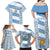 Argentina Rugby Family Matching Off Shoulder Maxi Dress and Hawaiian Shirt Los Pumas Go 2023 World Cup - Wonder Print Shop