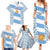 Argentina Rugby Family Matching Summer Maxi Dress and Hawaiian Shirt Los Pumas Go 2023 World Cup - Wonder Print Shop