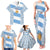 Argentina Rugby Family Matching Tank Maxi Dress and Hawaiian Shirt Los Pumas Go 2023 World Cup - Wonder Print Shop