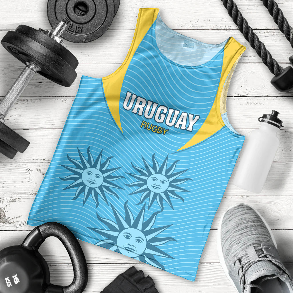 Uruguay Rugby Men Tank Top Los Teros Go 2023 World Cup - Wonder Print Shop