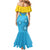 Uruguay Rugby Mermaid Dress Los Teros Go 2023 World Cup - Wonder Print Shop