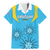 Custom Uruguay Rugby Family Matching Mermaid Dress and Hawaiian Shirt Los Teros Go 2023 World Cup - Wonder Print Shop