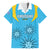 Custom Uruguay Rugby Family Matching Puletasi Dress and Hawaiian Shirt Los Teros Go 2023 World Cup - Wonder Print Shop