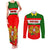 Portugal Rugby Couples Matching Tank Maxi Dress and Long Sleeve Button Shirts Os Lobos Go 2023 World Cup - Wonder Print Shop