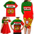 Portugal Rugby Family Matching Long Sleeve Bodycon Dress and Hawaiian Shirt Os Lobos Go 2023 World Cup - Wonder Print Shop