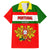 Portugal Rugby Family Matching Long Sleeve Bodycon Dress and Hawaiian Shirt Os Lobos Go 2023 World Cup - Wonder Print Shop