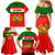 Portugal Rugby Family Matching Mermaid Dress and Hawaiian Shirt Os Lobos Go 2023 World Cup - Wonder Print Shop