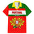 Portugal Rugby Family Matching Mermaid Dress and Hawaiian Shirt Os Lobos Go 2023 World Cup - Wonder Print Shop