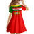 Portugal Rugby Family Matching Off Shoulder Maxi Dress and Hawaiian Shirt Os Lobos Go 2023 World Cup - Wonder Print Shop