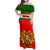 Portugal Rugby Family Matching Off Shoulder Maxi Dress and Hawaiian Shirt Os Lobos Go 2023 World Cup - Wonder Print Shop