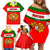 Portugal Rugby Family Matching Off Shoulder Short Dress and Hawaiian Shirt Os Lobos Go 2023 World Cup - Wonder Print Shop