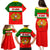 Portugal Rugby Family Matching Puletasi Dress and Hawaiian Shirt Os Lobos Go 2023 World Cup - Wonder Print Shop