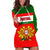 Portugal Rugby Hoodie Dress Os Lobos Go 2023 World Cup - Wonder Print Shop