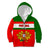 Portugal Rugby Kid Hoodie Os Lobos Go 2023 World Cup - Wonder Print Shop