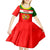 Portugal Rugby Kid Short Sleeve Dress Os Lobos Go 2023 World Cup - Wonder Print Shop