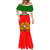 Portugal Rugby Mermaid Dress Os Lobos Go 2023 World Cup - Wonder Print Shop