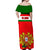 Portugal Rugby Off Shoulder Maxi Dress Os Lobos Go 2023 World Cup - Wonder Print Shop