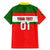 Custom Portugal Rugby Family Matching Mermaid Dress and Hawaiian Shirt Os Lobos Go 2023 World Cup - Wonder Print Shop