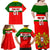 Custom Portugal Rugby Family Matching Off Shoulder Maxi Dress and Hawaiian Shirt Os Lobos Go 2023 World Cup - Wonder Print Shop