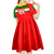 Custom Portugal Rugby Kid Short Sleeve Dress Os Lobos Go 2023 World Cup - Wonder Print Shop