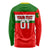 Custom Portugal Rugby Long Sleeve Shirt Os Lobos Go 2023 World Cup - Wonder Print Shop