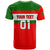 Custom Portugal Rugby T Shirt Os Lobos Go 2023 World Cup - Wonder Print Shop